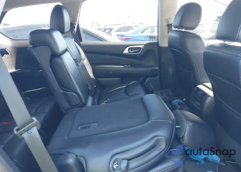 2017 Nissan Pathfinder Platinum из США, поврежденный, VIN 5N1DR2MN6HC905406